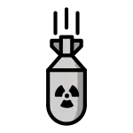 Atom Bomb SVG Icon